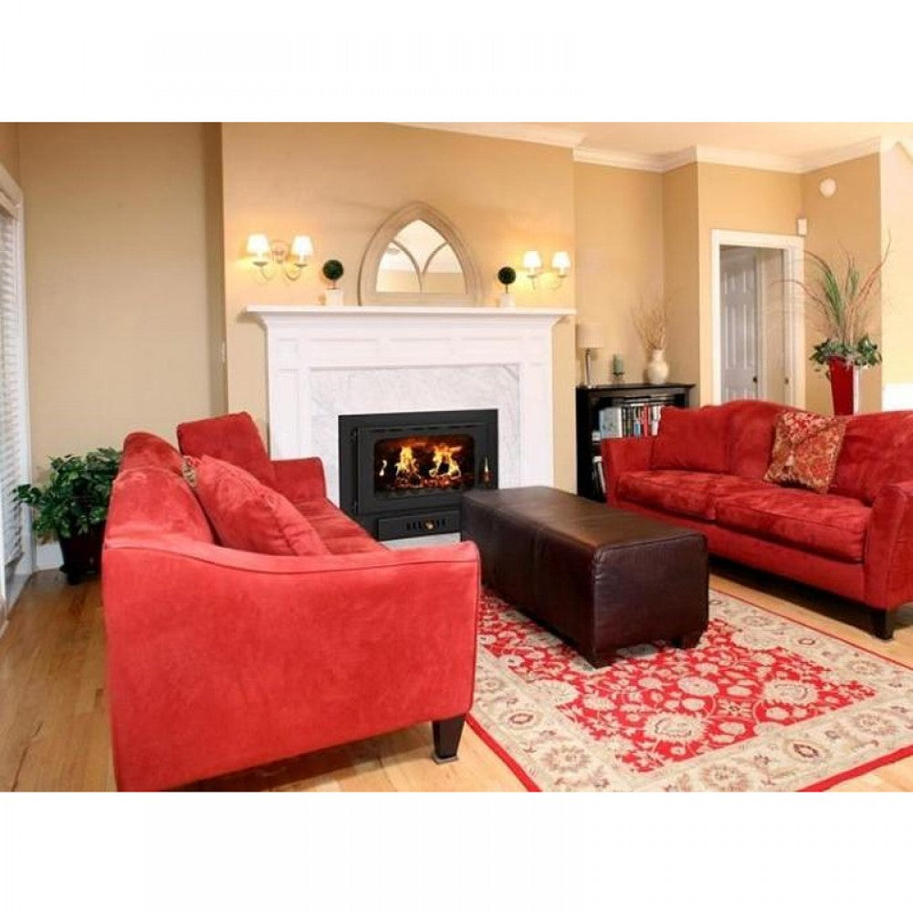 Vattenmantlad kamininsats Prity G W18, 23.5kW